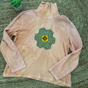 VINTAGE BOHO PRINT SWEATER